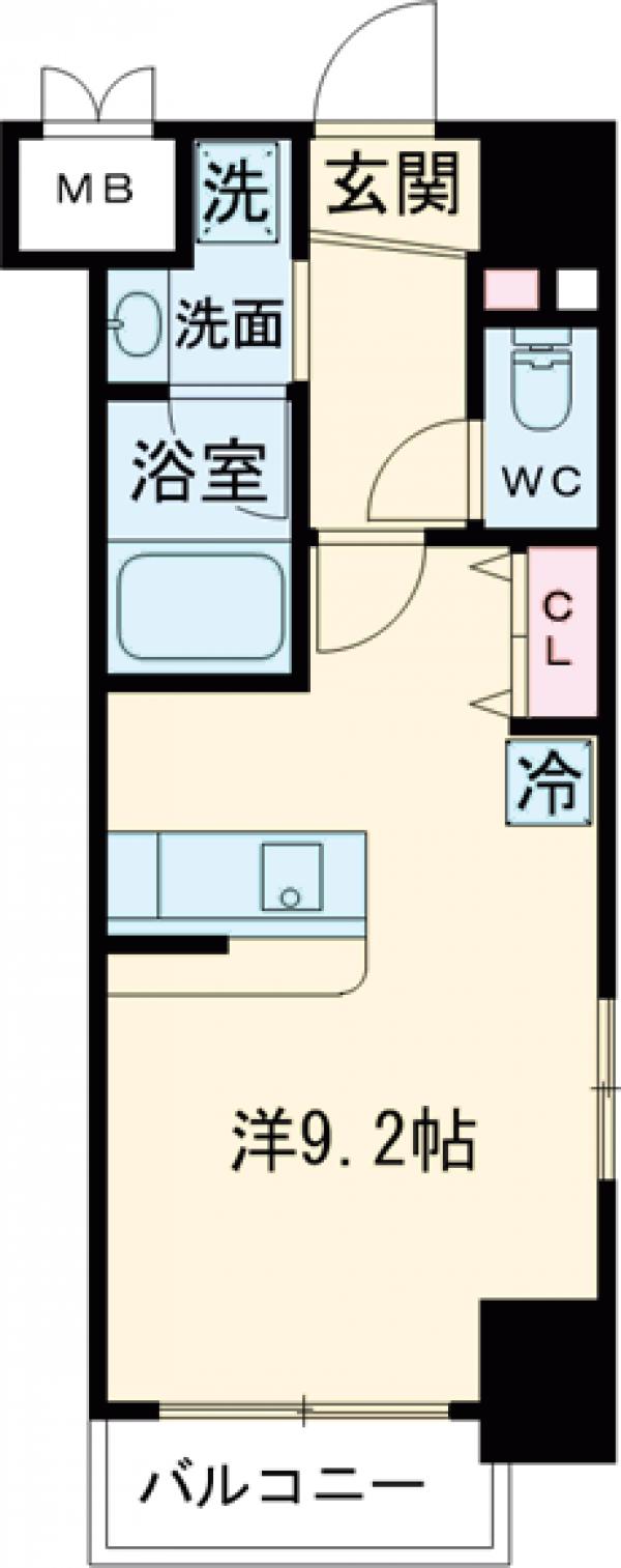 ＮＳＴ　ｂｕｉｄｉｎｇ　Ⅲ・701号室の間取り