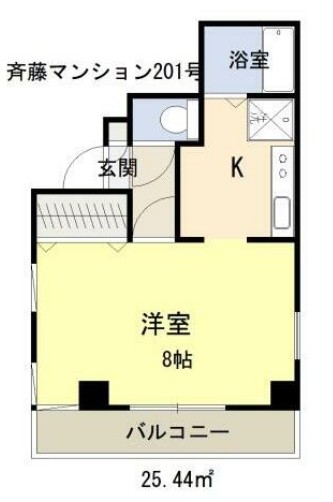 斉藤マンションの間取り