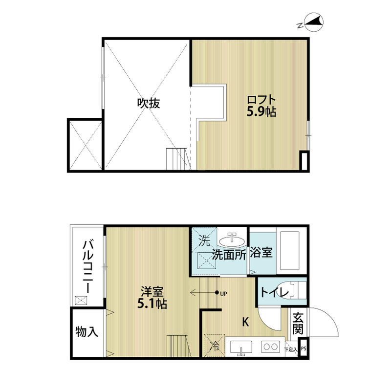 ルミエールの間取り