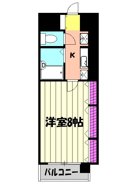 GRASSSQUARE六番館の間取り