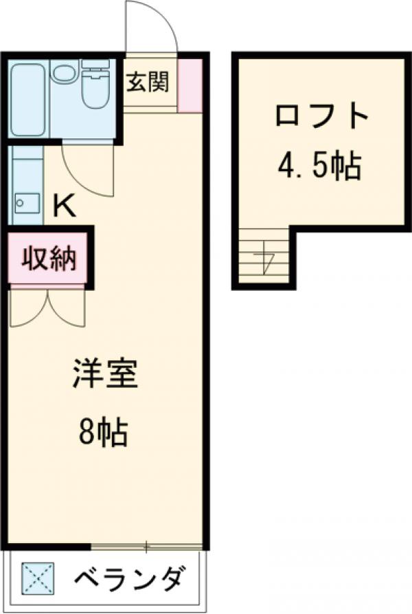 コンフィデンス町田の間取り