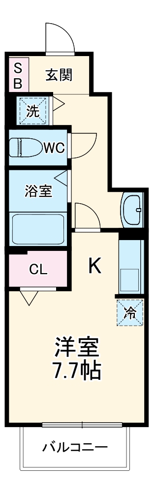 アムール・ユーの間取り