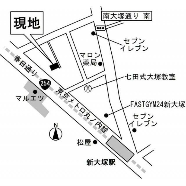 1/2 地図