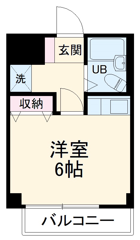 ベルメゾン南浦和の間取り