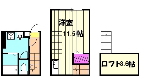 エヴァンコートⅣの間取り