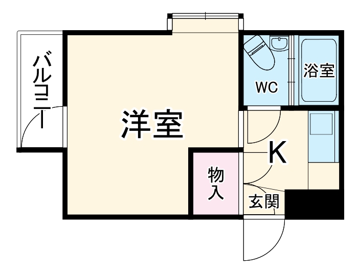 スカイパレスⅡの間取り