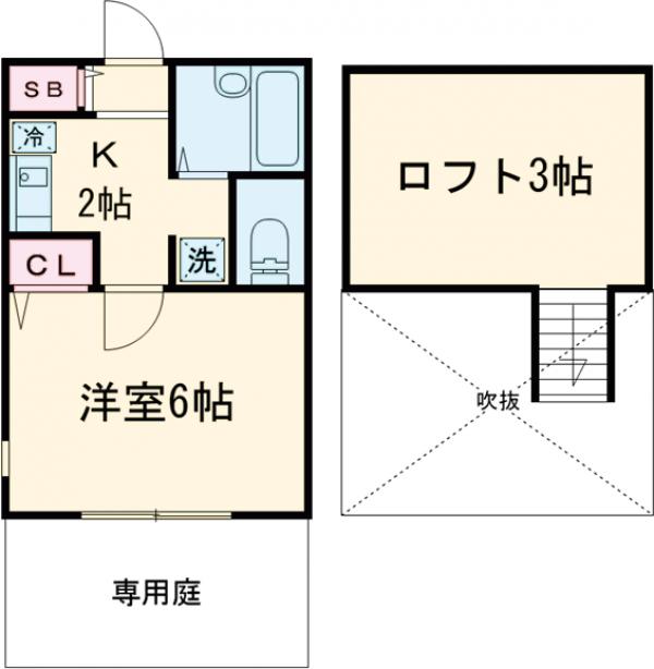 アザレ町田の間取り