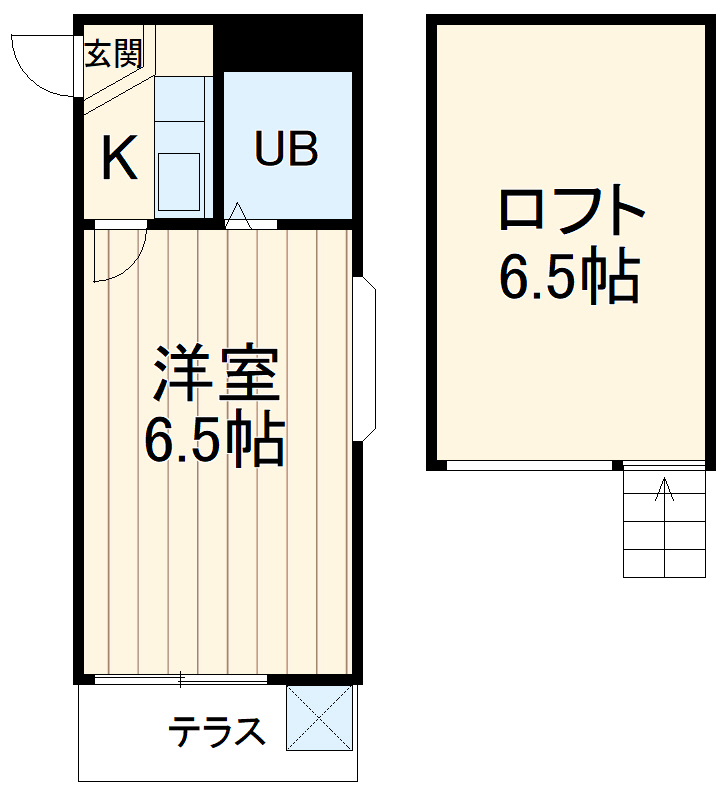 ハイムトレンディⅡの間取り