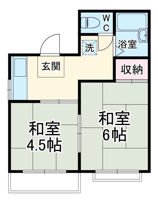 レピュート村山の間取り