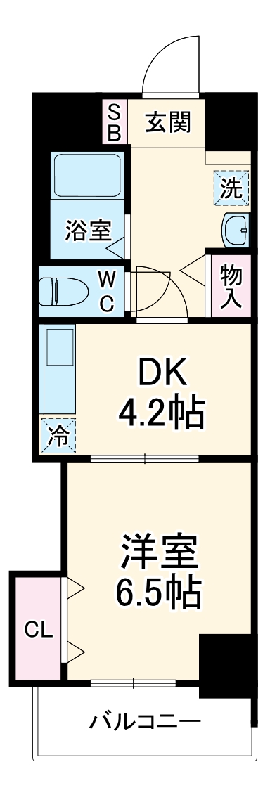 マルジューマンションの間取り