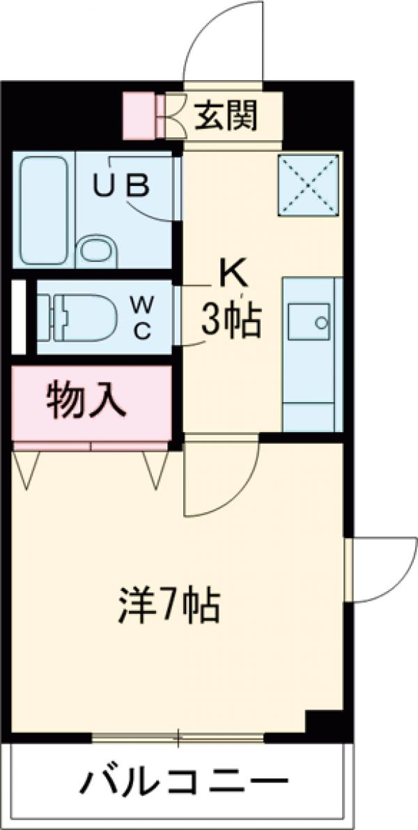 光井グランドハイツⅡの間取り