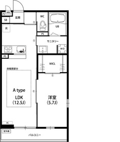 リブリ・イーストガーデンの間取り