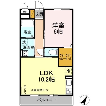 レジデンス・デュオの間取り