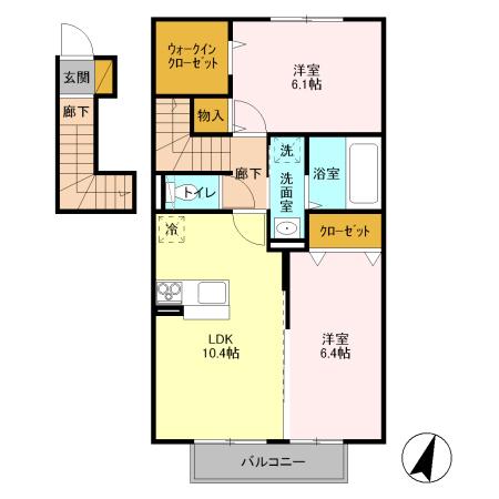 リュ トレビアンの間取り