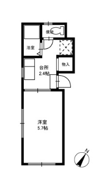 ベイサイド青木の間取り
