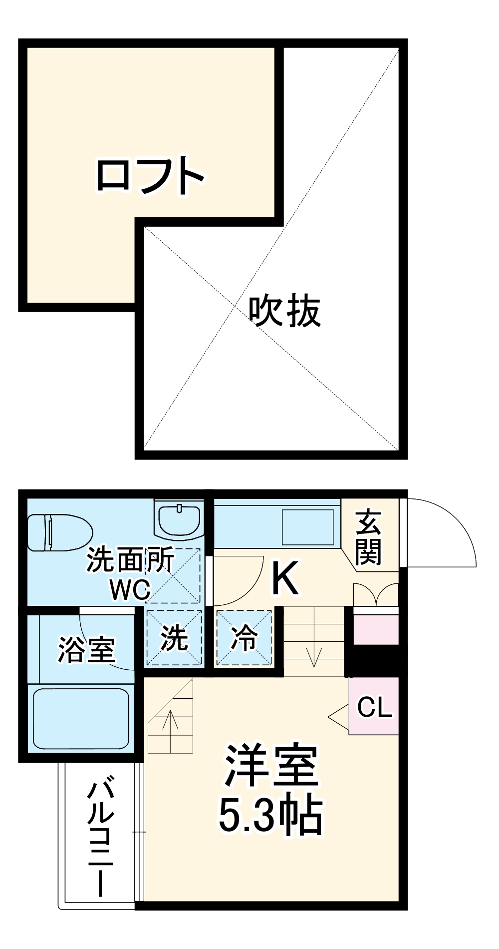 Consolatoria(コンソラトーリア)の間取り