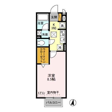 ヴェルデ都町の間取り
