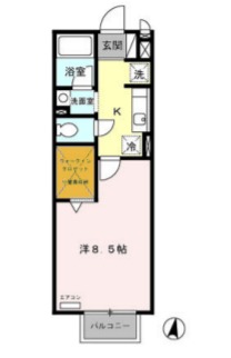 ヴェルデ都町の間取り
