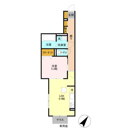 LEXSASU春日の間取り