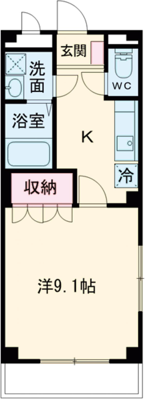 ヴァンベール テラスの間取り