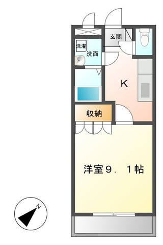 ヴァンベール テラスの間取り