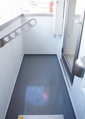 12/25 バルコニー