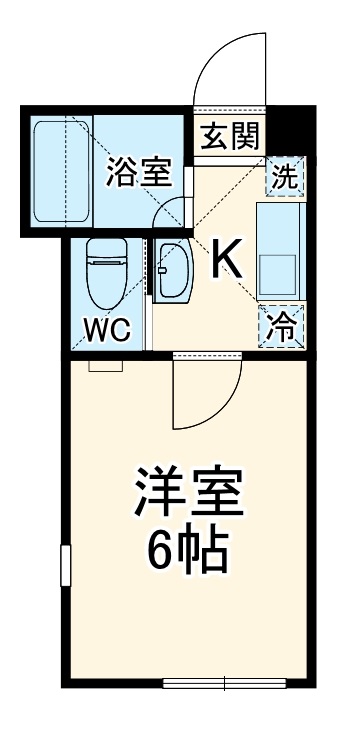 シティハイツⅡの間取り