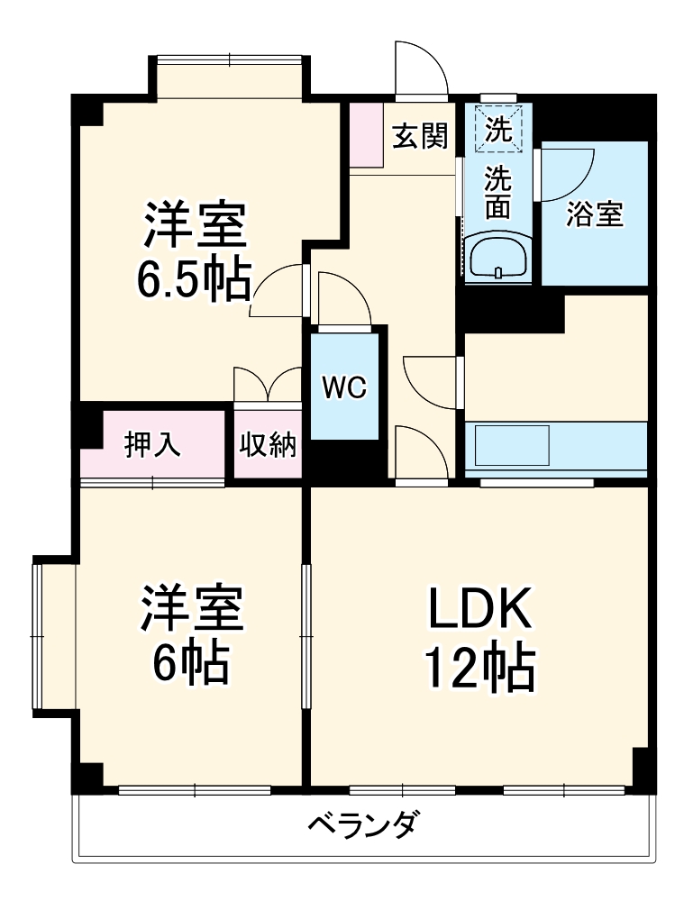 メゾン吉野の間取り