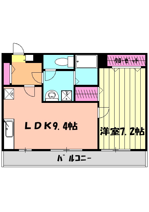 リブリ・西登戸駅前の間取り