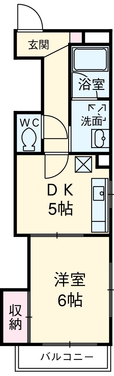 ファインコーポ平井の間取り
