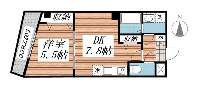 ゴールドスターの間取り