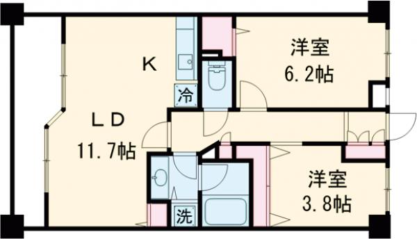 LANAI T GARDENの間取り