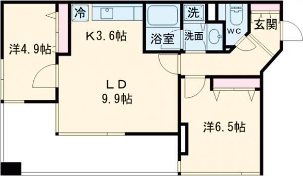LANAI T GARDENの間取り