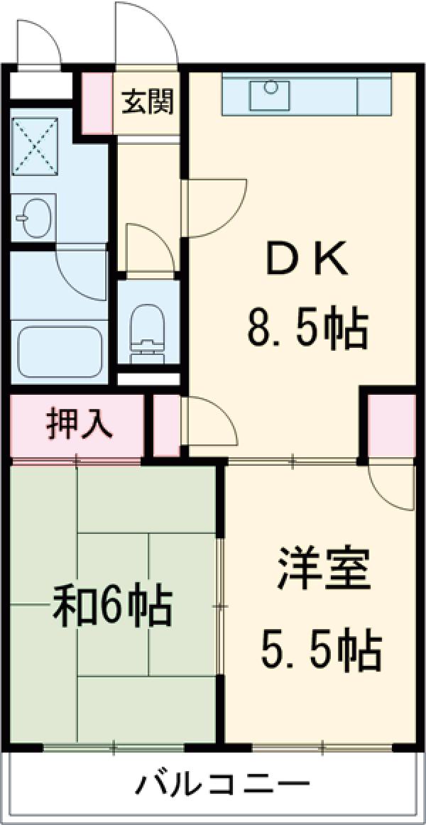 木村ビルの間取り