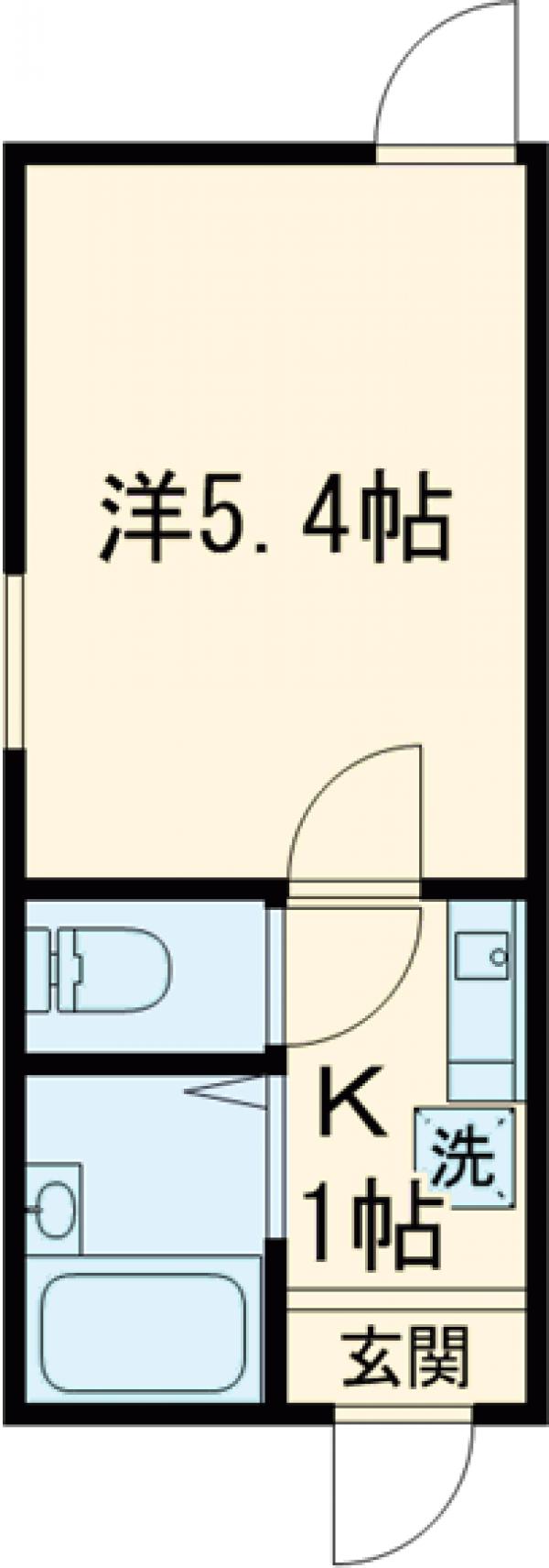 リブ六町の間取り