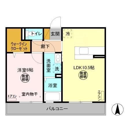 フラトンの間取り