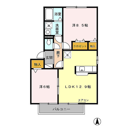 グレイズの間取り