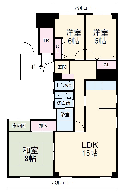 シティハイム蘇我の間取り