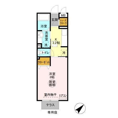 ラフィシアの間取り