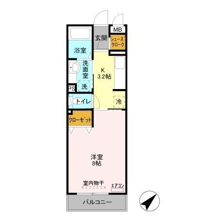 ラフィシアの間取り