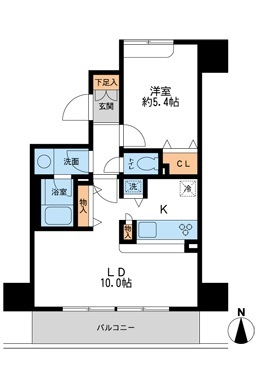 ウィルテラス千葉中央の間取り