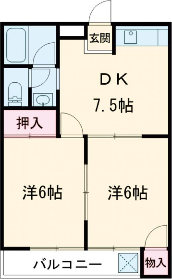 ライフ小島の間取り