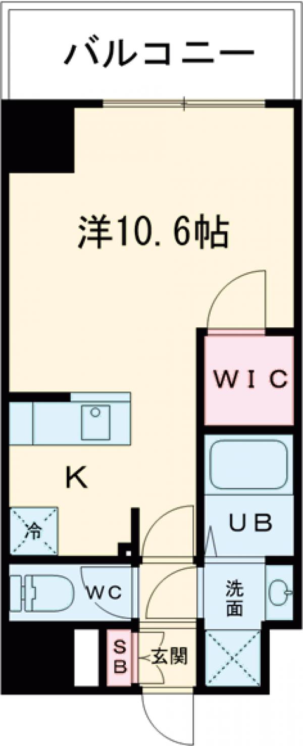 ルクレ池袋の間取り