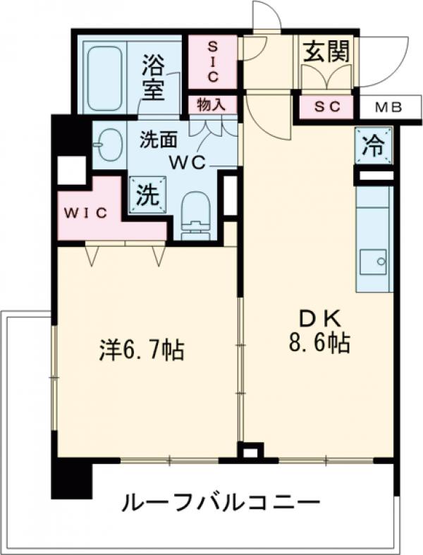 プラウドフラット荻窪Ⅱの間取り