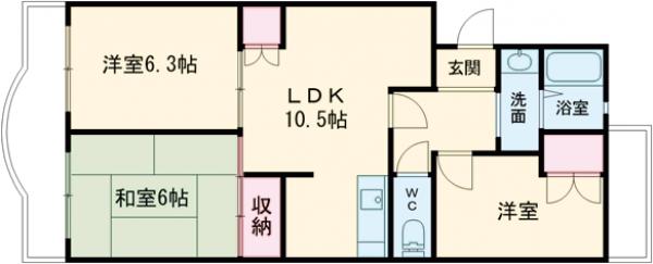 ヴェルドミールの間取り