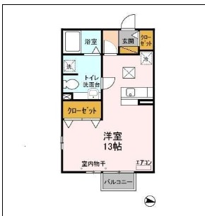 リヴェールの間取り