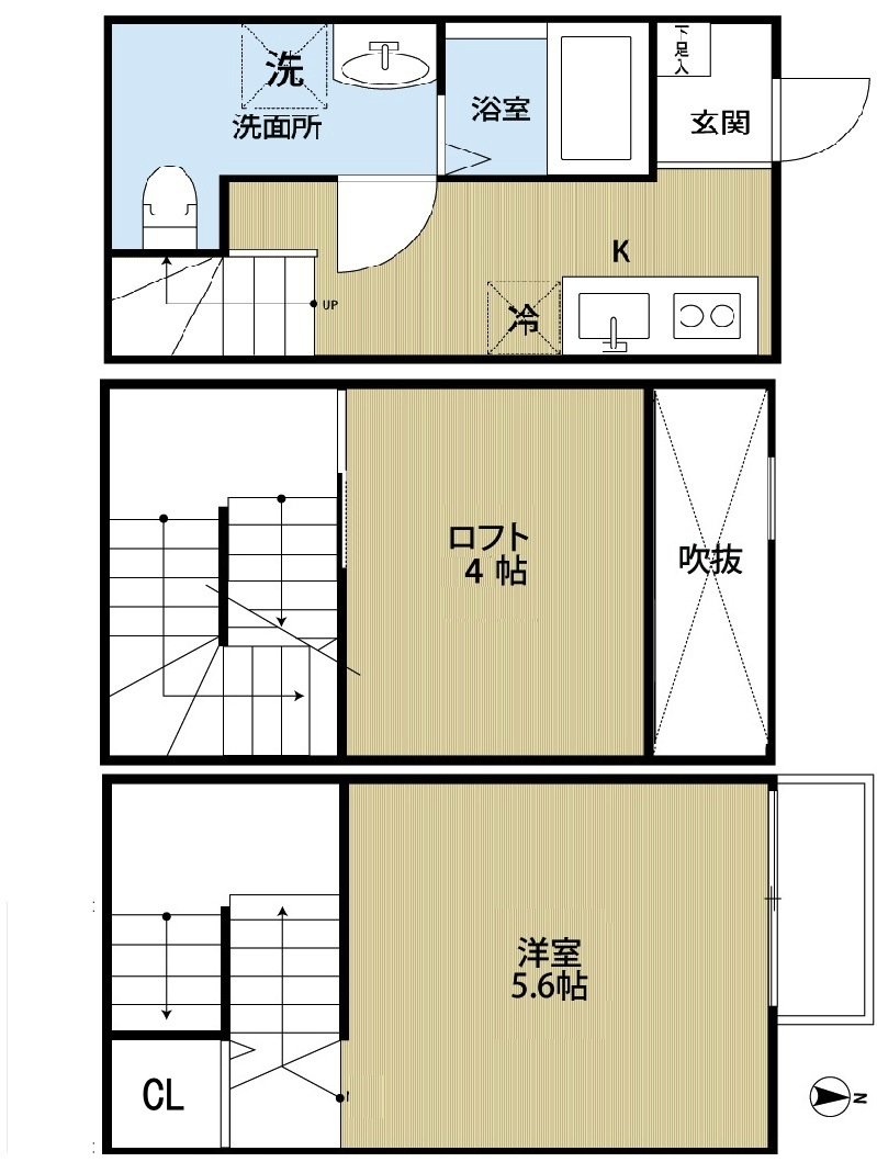 ラ・ルーチェの間取り