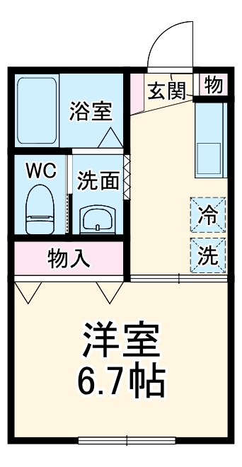 フェリーチェ蘇我の間取り