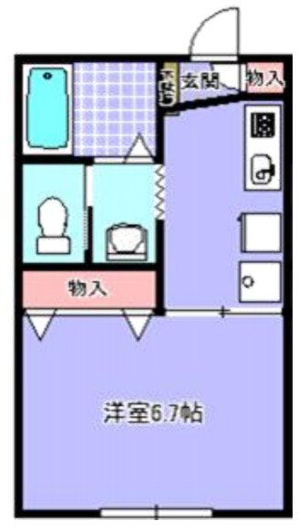 フェリーチェ蘇我の間取り