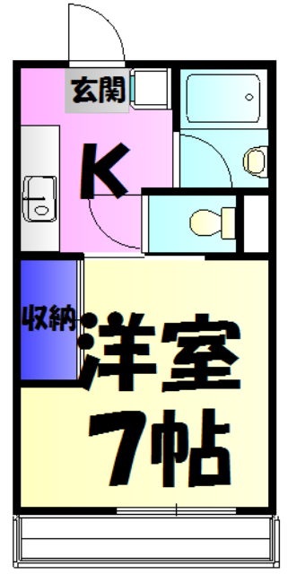 メゾン・ルミエールの間取り